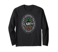 Carey Irish Stout Surname Long Sleeve T-Shirt