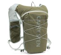 Carey STEN Hydrated Backpack, Running Vest, paired with a 1.5L Water Bag Hiking Backpack, Suitable for Running, Hiking, Marathon, and Both Men and Women (Olive, 1)