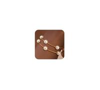Carffordo Layered Elastic Stretch 2MM/3MM/4MM/5MM/6MM Beaded Bracelets - Dainty 14K Gold Plated Stack Bracelet Set Size of 6.5inch for Women Trendy Jewelry Gifts, 6.5", Brass, no gemstone