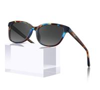 CARFIA Acetate Ladies Sunglasses Women's Polarised Glasses Small to Medium Face Trendy Shades UV Protection Hypoallergenic Handmade for Driving Golf Party CA5287