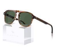 CARFIA Acetate Polarized Mens Sunglasses - Pilot Design, UV Protection CA5355