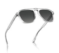 CARFIA Acetate Polarized Mens Sunglasses - Pilot Design, UV Protection CA5355