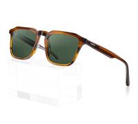 CARFIA Retro Polarised Mens Sunglasses UV400 Protection Square Frame CA5352 | Blocks Glare, True Color HD Vision, Relieving Visual Fatigue, Not Easy to Break, Flexible and Durable Acetate Frame