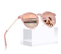 CARFIA Stylish Womens Mens Sunglasses Polarised Eyewear UV Protection with Ultra-Light Frame for Outdoor Activities CA508