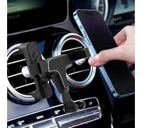 CARFIB Car Phone Holder Mount for Mercedes Benz Mini Cooper Air Vent Gravity Stable Cell Phone Holder Compatible with Mercedes Benz CLA GLA GLB Class Fit iPhone Smartphone