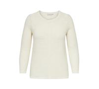 Carfoxy Pullover - female - ONLY Carmakoma - Round-neck Knitwear - White - M - Knitwear M