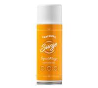 Carfume Classic Tropical Mango Surge Can | Premium Exotic, Fruit & Citrus Fragrance | Luxury Yellow Unisex Car Air Freshener Spray - Odour Eliminator - UK Made Car Accessories