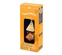 Carfume Collection - Tropical Mango Scent, Limited Edition Car Air Freshener, Inspired by Exotic Fruits, Long-Lasting Freshness