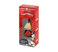 Carfume Limited Edition Christmas Cookie Car Air Freshener | Premium Vanilla, Sugar & Nutmeg Fragrance | Luxury Unisex Recyclable Scented Diffuser | Odour Eliminator | UK Made Car Accessories