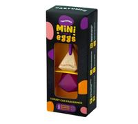 Carfume Limited Edition Air Freshener - Luxury Hand Painted Glass Car Perfume, Mood Enhancing, Recyclable, Made in the UK (Mini Choc Eggs)