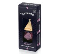 Carfume Original - Madame Scent Car Air Freshener - Perfume Inspired Car Fragrances - Car Air Fresheners to Eliminate Odours - Oil Scented Air Freshener for Enhanced Car Smell - Pink Madame Edition