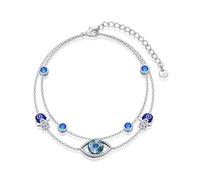 Cargari Ankle Bracelets for Women, 925 Sterling Silver Infinity/Heart/Pineapple/Butterfly/Turtle/Evil Eye/Sand Dollar Anklets Waterproof, Christmas Birthday Bracelet Anklets Jewelry Gift Adjustable