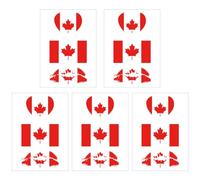 CARGEN® Canada Flag Temporary Tattoos for Ball Game World Cup National Flag Sticker for Football Match Flag Tattoos on Arm Face for Kids Adults Party Festival