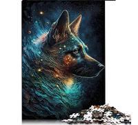 CARGIS 1000 Piece German Shepherd Dog Jigsaw Puzzle, Paper & Cardboard, 26x38cm, Unisex, 12 Years & Up
