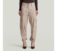 Cargo 3D Boyfriend Pants - Beige - Women 28-34