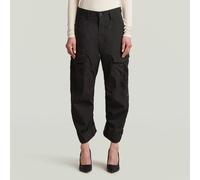 Cargo 3D Boyfriend Pants - Black - Women 32