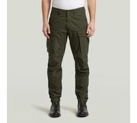 Cargo 3D Regular Tapered Cuffed Pants - Green - Men 35-34