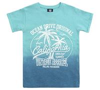 Cargo Bay Infant Boys California Dip Dye T-Shirt in 100% Cotton Perfect for Summer Blue 3-4 Years