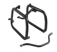 Cargo Carrier For KOVE 500X For KOVE 525 Motorcycle Stainless Steel Side Box Bracket Without Hiding Exhaust Pipe Side Box Bracket Suitable Luggage Rack(Carbon black)