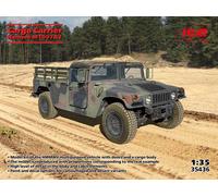 Cargo Carrier HUMVEE M1097A2 1:35 Plastic Model Kit ICM