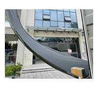 Cargo Chute,Cargo Chute for Warehouses, Goods Handling, Unmotorized Cargo Box Conveyor System (black, 1.5 X 10 M)
