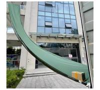 Cargo Chute,Cargo Chute for Warehouses, Goods Handling, Unmotorized Cargo Box Conveyor System (green, 1.5 X 6 M)