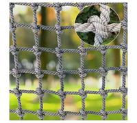 Cargo Climbing Net Outdoor Treehouse Nylon Truck Trailer Nets Playground Heavy Duty Swings Net Safety Cargo Net Playground(Colour: 10mm-12cm)(10mm-10cm,2X3m/6.6X9.8ft)