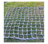 Cargo Climbing Net Outdoor Treehouse Nylon Truck Trailer Nets Playground Heavy Duty Swings Net Safety Net(14mm-16cm,1X1m/3.3X3.3ft)
