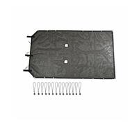 Cargo Cover For Jeep For Wrangler For JK 2 Doors 2007-2012 2013 2014 2015 2016 2017 Car Roof Top Sunshade Cover Mesh Insulated Net Parcel Shelf(Long style)