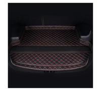 Cargo Cover Mat Car Trunk Mat For KIA For Carens Seven Seat 2013 2014 2015 2016 Cargo Liner Carpet Tray Liners(BLK red 1)