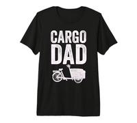 Cargo Dad Retro Cargo Bicycle Vintage Cargobike Premium T-Shirt