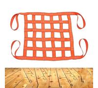 Cargo Hanging Net-Polyester Safety Hoisting Net for Cargo Lifting and Secure Transport Of Boxes and Pallets,（size_name,2 X 2M/Mesh/20cm/Load 3.5t）