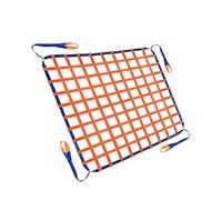 Cargo Hanging Net-Polyester Safety Hoisting Net, Lifting Net for Cargo with Multiple Sizes,（size_name,2 X 2M/Mesh 15cm/Load 2.5t）