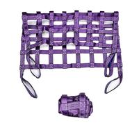 Cargo Hanging Net-Safety Lifting Net,Polyester Cargo Lifting Net,Tear Resistant Bungee Cargo Netting,for Industry/Construction Material,（1.5 X 1.5M/Mesh 10cm/Load 500kg）