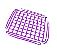 Cargo Hoisting Lifting Nets, Polyester Cargo Lifting Net Multiple Sizes 1x1m 1.5x1.5m 2x2m 3x3m 4x4m(2 X 2M/Mesh 15cm/Load 2t)
