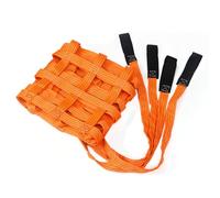 Cargo Hoisting Lifting Nets, Polyester Flat Sling Lifting Net Cargo Handling Safety Net Multiple Sizes(3 X 3M/Mesh 15cm/Load 2t)