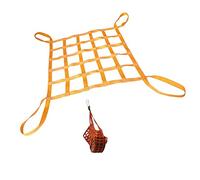Cargo Hoisting Lifting Nets, Polyester Nylon Cargo Lifting Net Multiple Sizes Load 0.3-3.5T(4 X 4M/Mesh 15cm/Load 2.5t)