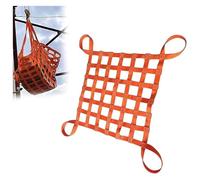 Cargo Hoisting Nets, Cargo Lifting Net, Cargo Lifting Net, Flat Sling Lifting Network For Loading And Unloading Cargoes(2 X 2M/Mesh 15cm/Load 2t)