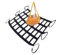 Cargo Hoisting Nets, Cargo Lifting Net, Cargo Lifting Net, Nylon Cargo Sling Net, Handling Garden Sling Handling Belt(3 X 3.0M/Mesh 15cm/Load 1T)