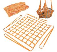 Cargo Hoisting Nets, Polyester Hoisting Net Safety Moving Net Straps, High Load Capacity Handling Moving Straps Square Mesh Cargo Net(1.5 X 1.5M/Mesh 10cm/Load 2t)