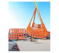 Cargo Hoisting Nets Safety Webbing,Polyester Hoisting Net,Safety Lifting Straps for Construction Rigging & Moving(150x150cm-1ton-10cmGrid)