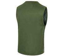 Cargo Jacket Men's Sleeveless Men's Fishing Vest Trekking Hiking Men's Vests Multiple Pockets Sports Jacket Thin Transition Vests Regular Fit Cowboy Vest Comfortable Leisure Jacket Elegant Cycling