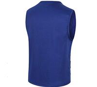 Cargo Jacket Men's Sleeveless Men's Fishing Vest Trekking Hiking Men's Vests Multiple Pockets Sports Jacket Thin Transition Vests Regular Fit Cowboy Vest Comfortable Leisure Jacket Elegant Cycling