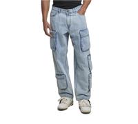 Urban Classics Multi Pocket Cargo Jeans Blue 33 Men