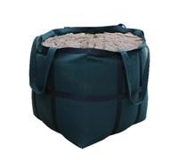 Cargo Lifting Bag, Reusable Canvas Soft Tray Bag, Hanging Lifting Cargo Net, For Industrial Loading And Unloading Tools(B)