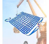 Cargo Lifting Net - Fibre Cargos Lifting Nets, Cargo Sling Net, Loading And Unloading Garden Straps Handling Straps Sling Nets, Construction Material Handling Strap(1 X 1M/Mesh 10cm/Load 2t)