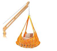 Cargo Lifting Net, Flat Polyester Sling Hoisting Net, Mesh Tear Resistant for Loading and Unloading Cargo in Warehouses, Farms, and Docks