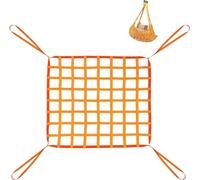 Cargo Lifting Net for Loading and Unloading Heavy Objects, 1.5m x 1.5m, Mesh 10cm, Load Capacity 1 Ton