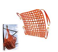 Cargo Lifting Net - Polyester Cargo Lifting Net, Safety Protection Netting, Bungee Cargo Net, For Port, Freight, Construction Material Handling Straps, Load 0.3-3.5Ton(2 X 2M/Mesh 20cm/Load 3.5t)