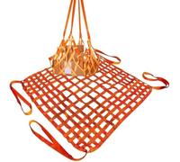 Cargo Lifting Net - Polyester Cargo Lifting Net, Safety Protection Netting, Bungee Cargo Net, For Port, Freight, Construction Material Handling Straps, Load 0.3-3.5Ton(1.5 X 1.5M/Mesh 10cm/Load 2.5t)